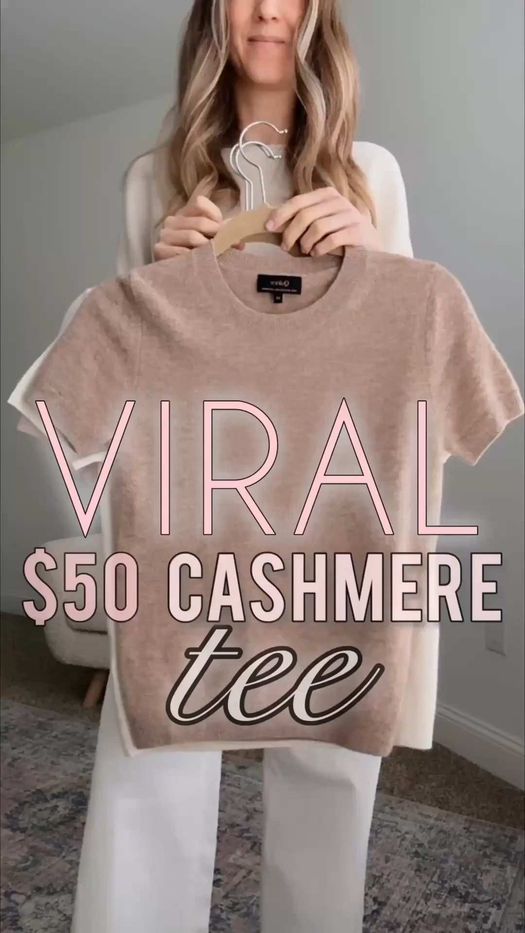 This viral $50 cashmere tee is a closet staple.Soft, lightweight, and polished, it’s perfect for work, weekends, or travel. I love pairing it with  jeans and sandals for an easy spring look.



Sunsets and Stilettos cashmere tee under $50 neutral spring outfit capsule wardrobe teacher style spring basics white jeans outfit everyday polished look

#LTKOver40 #LTKWorkwear #LTKTravel