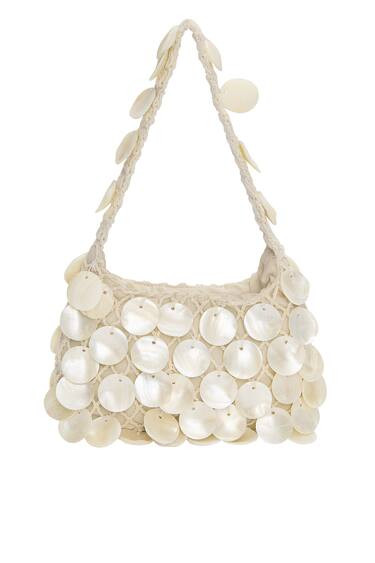 BEADED CROCHET MINI BAG | PULL and BEAR UK