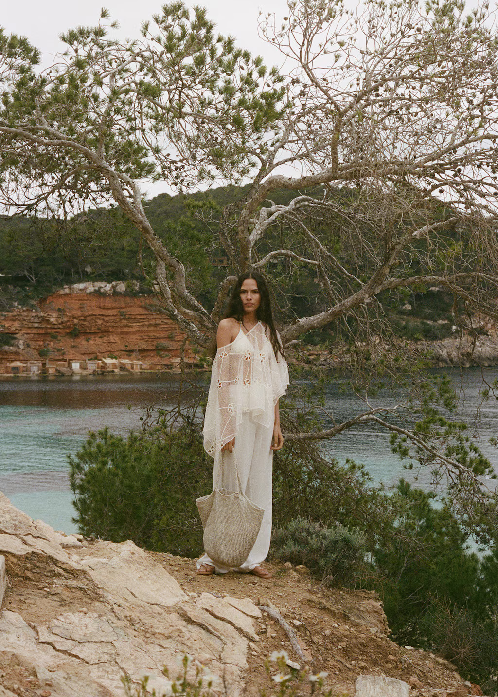 Mesh shopper bag | MANGO (UK)