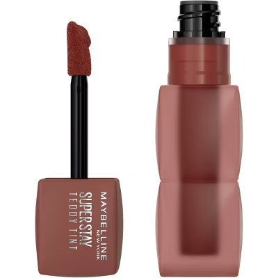 Maybelline Super Stay Teddy Tint: Matte, Vegan, Liquid Lip Stain, Mascara Tear - 0.17 fl oz | Target