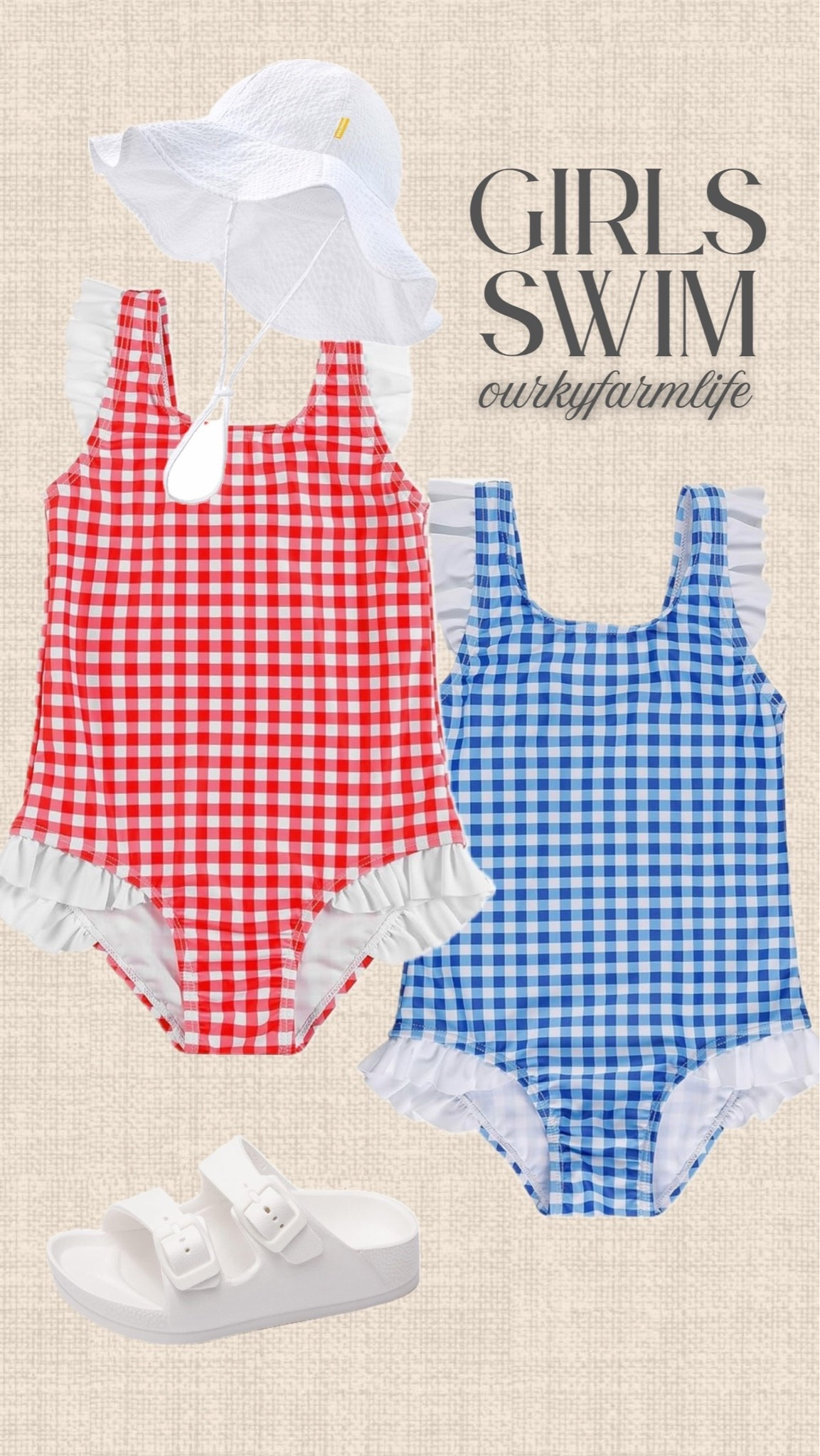Girls swim! ❤️💙🤍

#LTKSeasonal #LTKmomlife