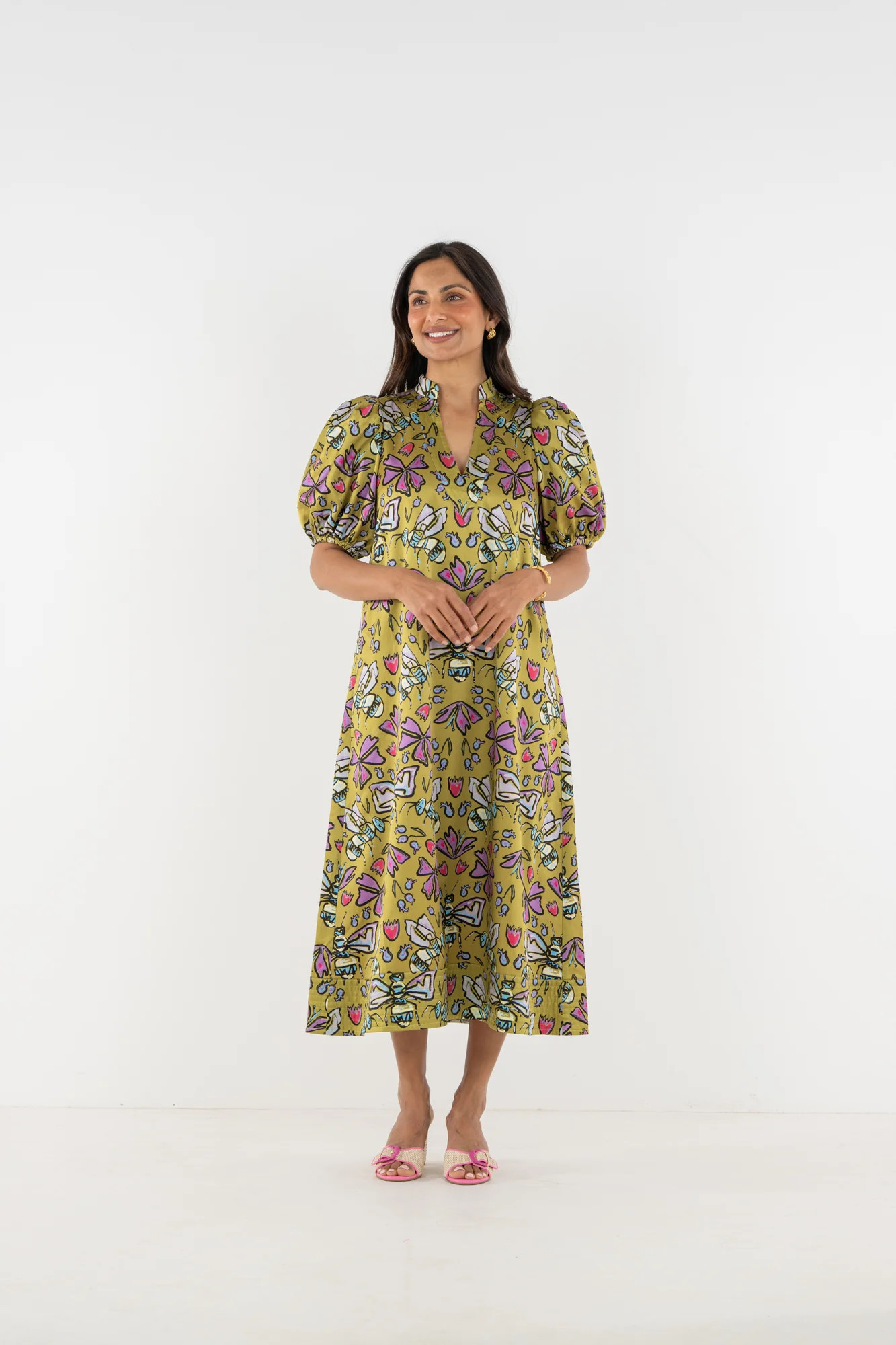 Hampton Dress in Dutch Bee | Emily McCarthy