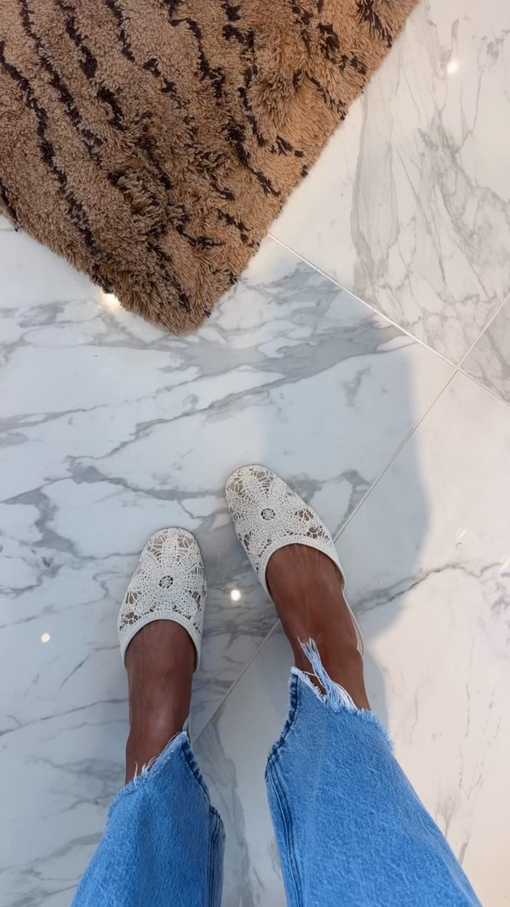 NEW from Zara … crochet slip ons 😍😍😍