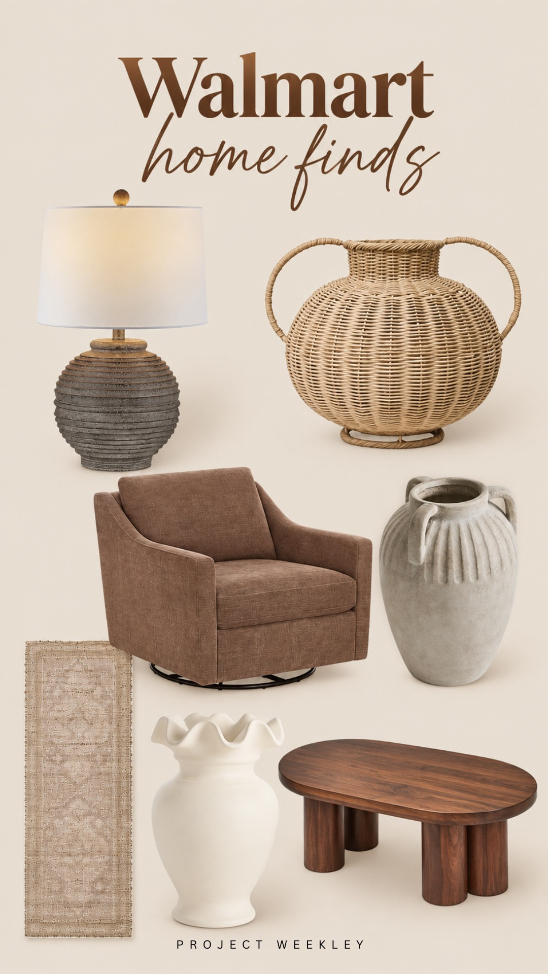 Walmart home finds I’d actually recommend 🤎✨ Cute, affordable, and so easy to add to your space. Linked on LTK! 🏠🛒

#WalmartFinds #WalmartHome #LTKFinds #HomeFinds #HomeDecor

#LTKHome