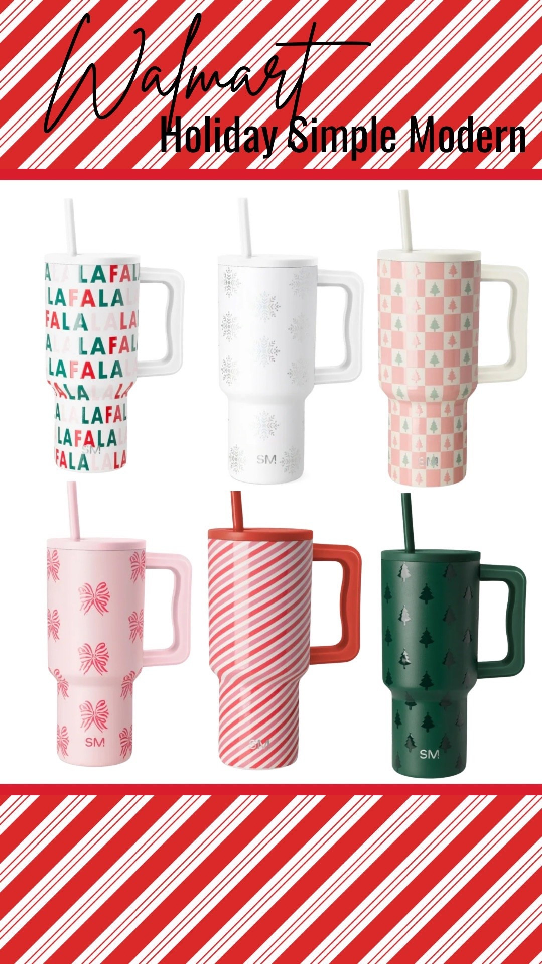 30 oz Holiday simple moderns sold at Walmart  

#LTKSeasonal #LTKHome #LTKHoliday