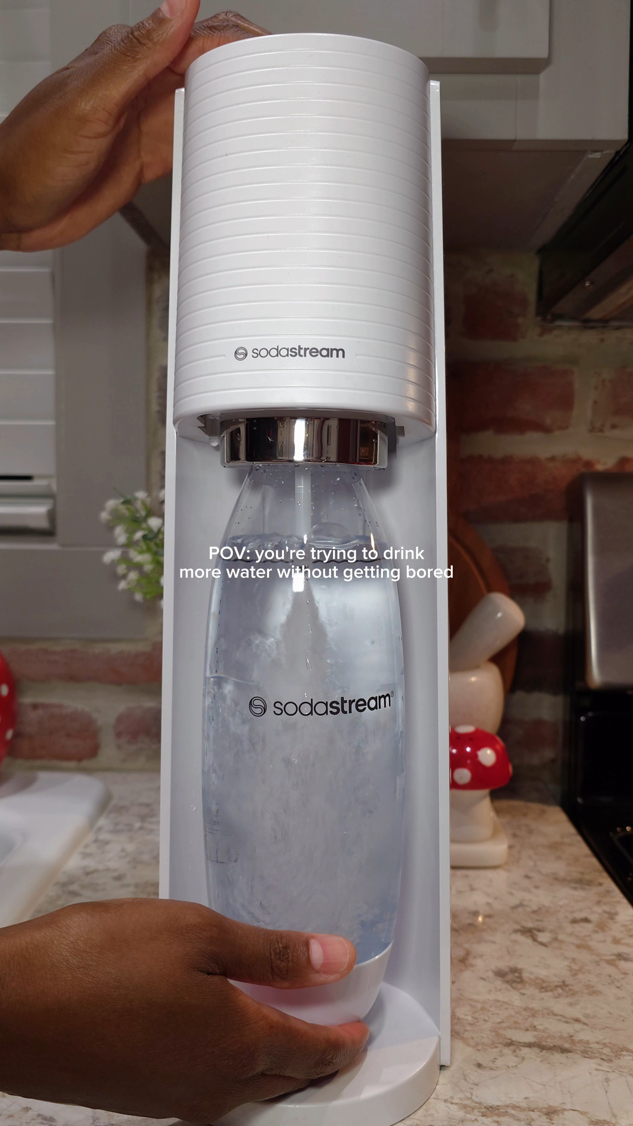 One of my favorite little luxuries lately? Making sparkling drinks at home with my SodaStream. ✨This sparkling water maker has made staying hydrated so much easier, and I love creating my own flavored sparkling water with fresh fruit, herbs, and citrus.If you're looking for a simple way to drink more water, reduce single-use bottles, or add a fun kitchen gadget to your routine, this has been well worth it.Shop my SodaStream below.

#LTKHome