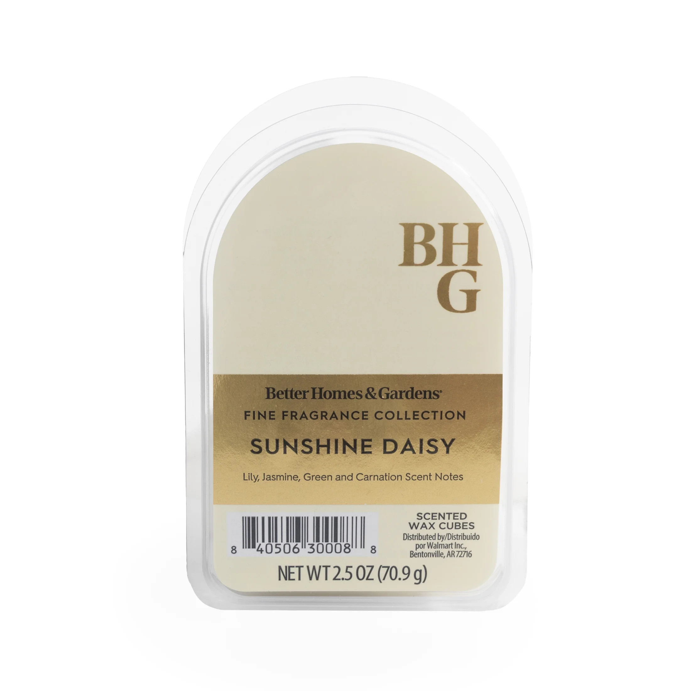 BHG Luxury Fragrance, Sunshine Daisy Scented Wax Melts, 2.5oz | Walmart (US)
