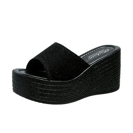 PEASKJP Summer Sandals for Women 2023 Comfort Open Toe Shoes with Arch Support Breathable Outdoor Pl | Walmart (US)