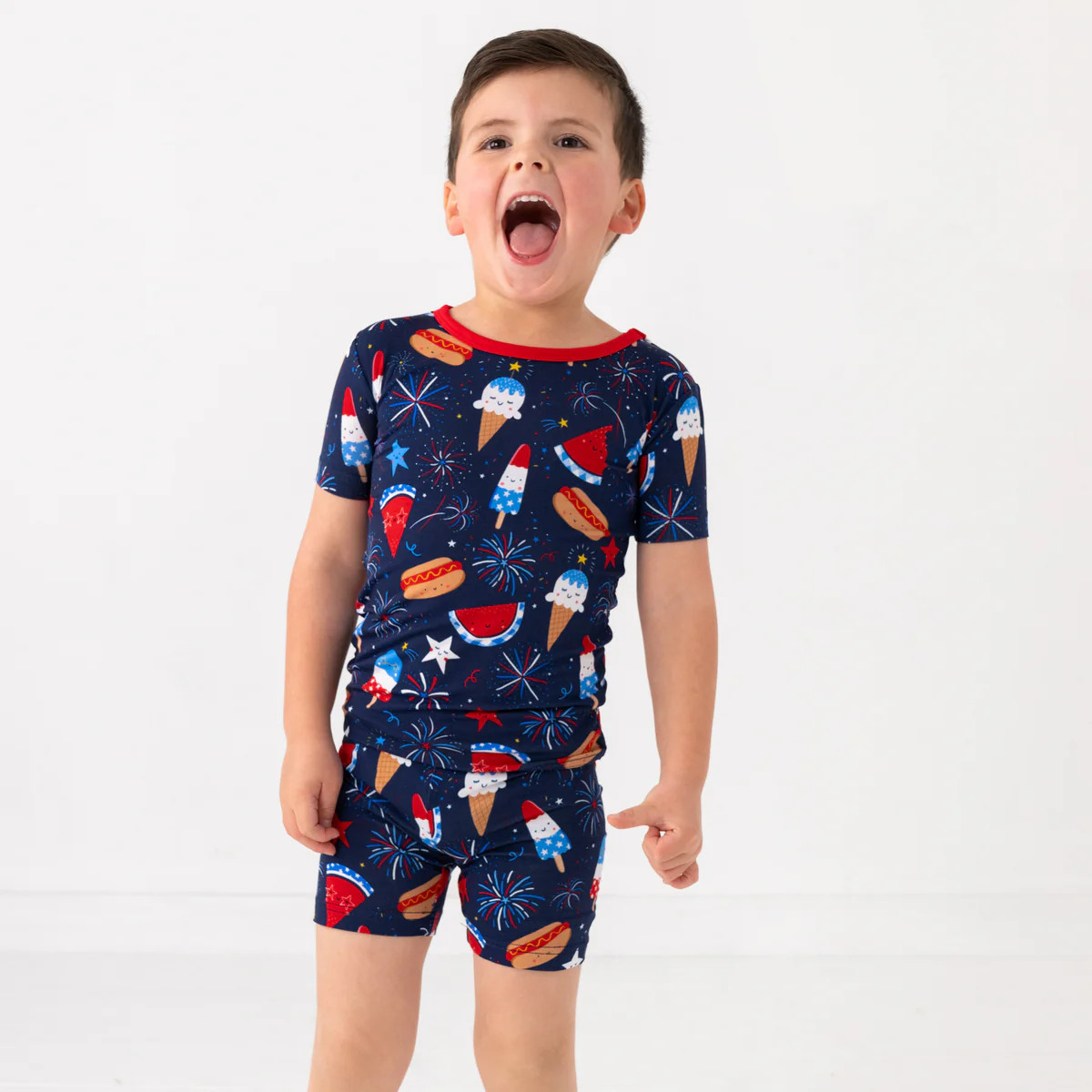 Snacks & Sparkles 
        Two-Piece Pajama Set | Little Sleepies