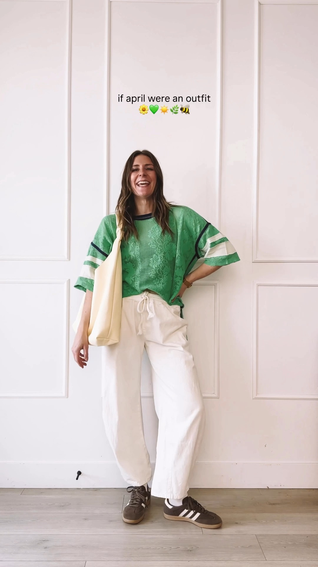 a little dopamine dressing to make up for the 3 days of rain coming our way 🌼💚🐝🌿 

#LTKmomlife #LTKgrwm #LTKootd