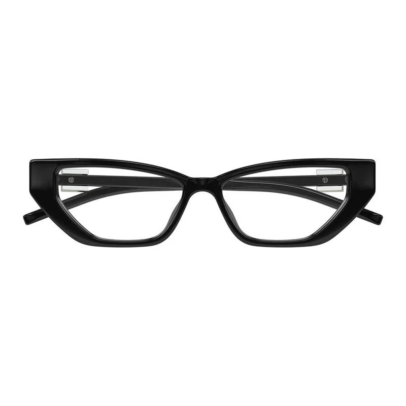 Gucci GG1683O001 Cat-Eye Full Rim Eyeglasses — Black - 53 | Italist Inc.
