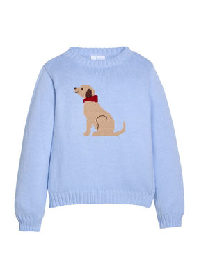 Intarsia Sweater - Seated Lab | Little English