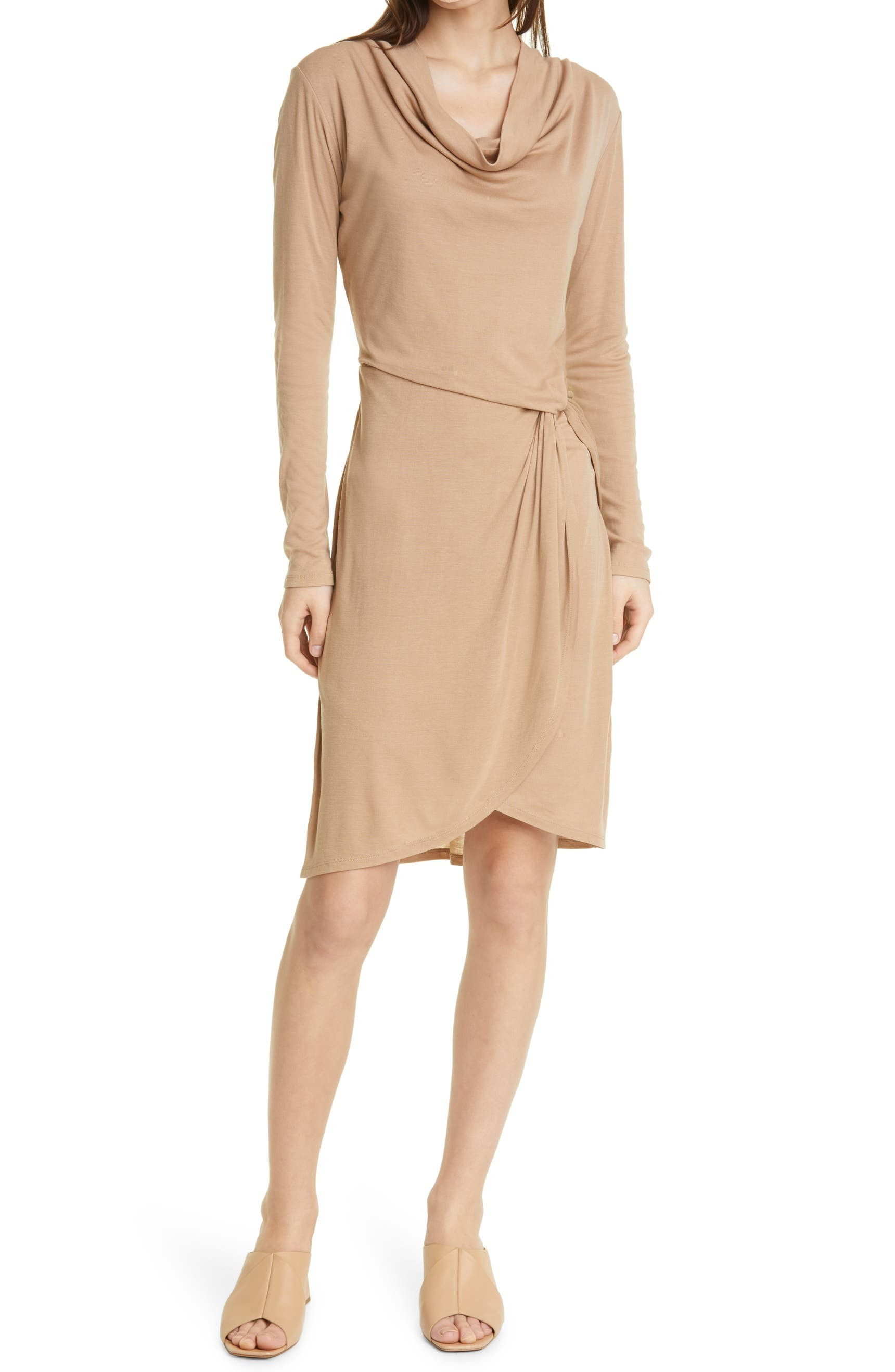 Faustaa Long Sleeve Jersey Dress | Nordstrom