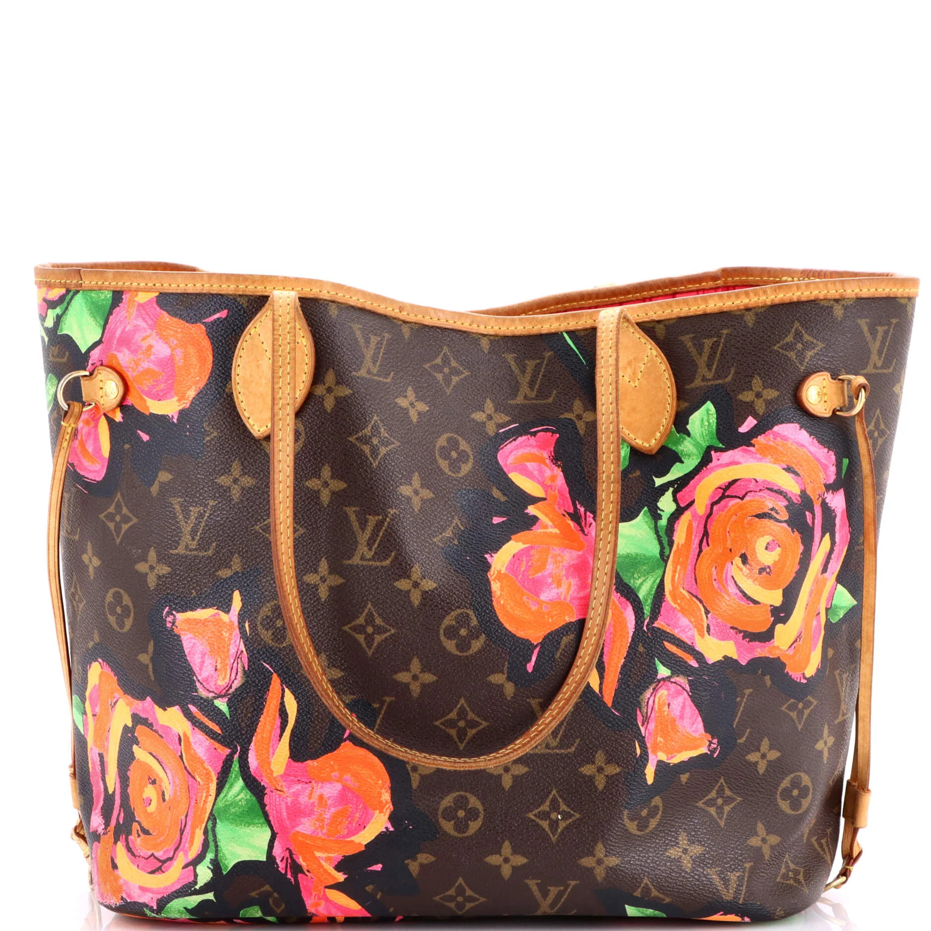 Louis Vuitton Neverfull Tote Limited Edition Monogram Roses MM | Rebag