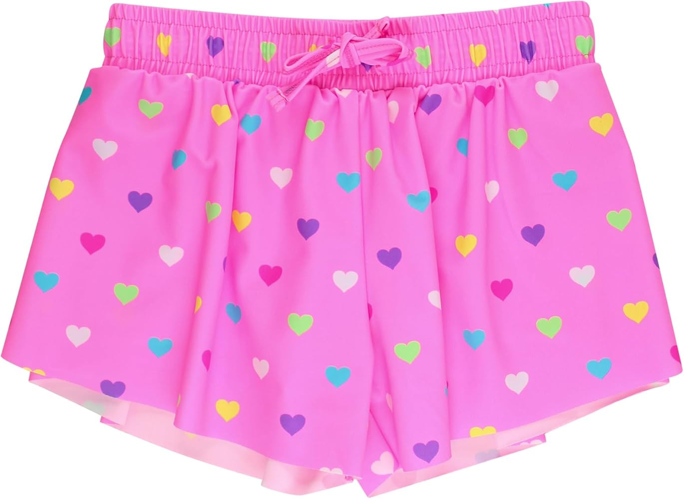 RuffleButts Girls UPF50+ Sun Protected Athletic Active Butterfly Flowy Shorts | Amazon (US)