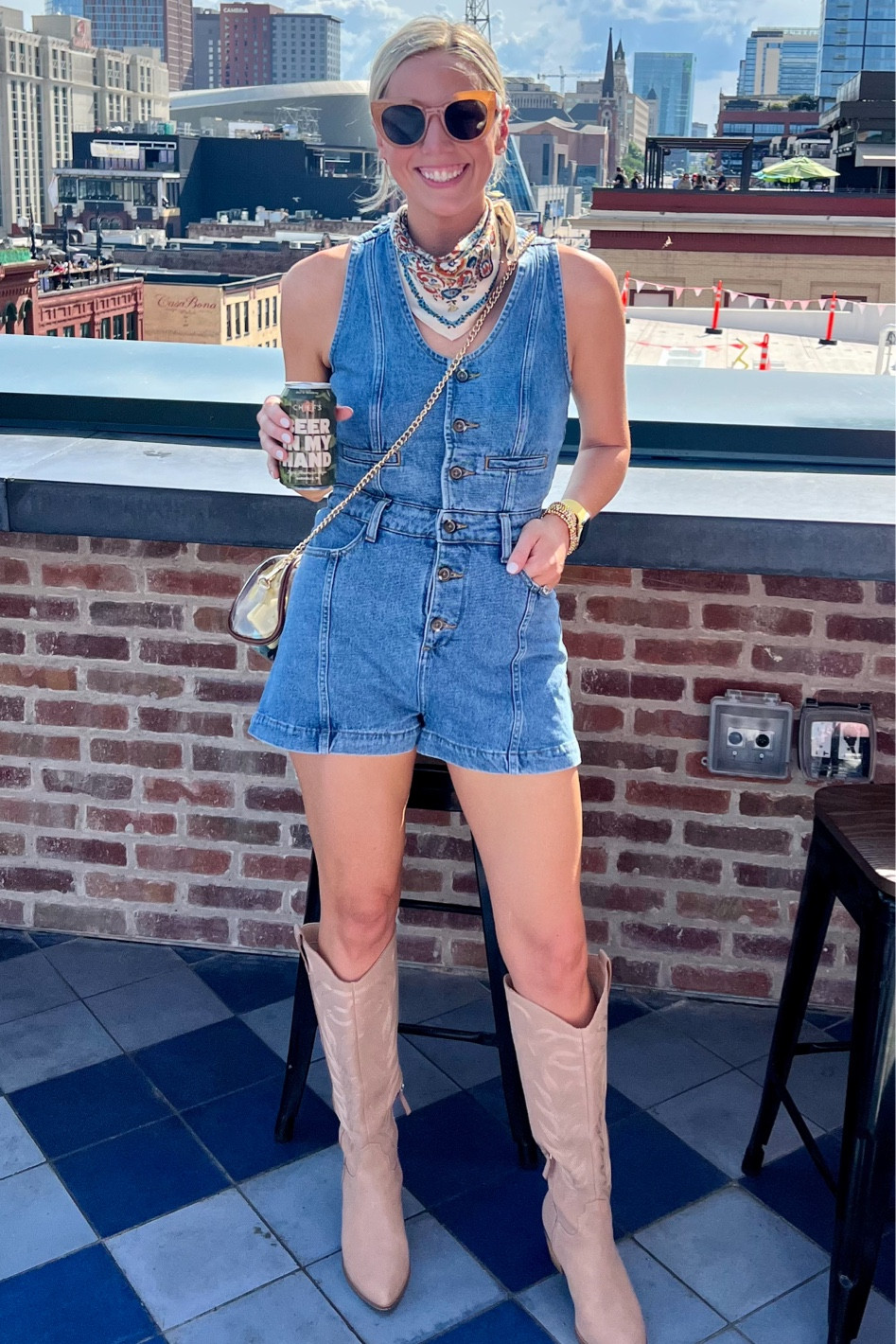 Nashville concert outfit! 
Romper- size small
Boots- only size 6 left but linking similar
Scarf- amazon
Sunnies- Le Spec


#LTKparties #LTKstyletip #LTKfindsunder100