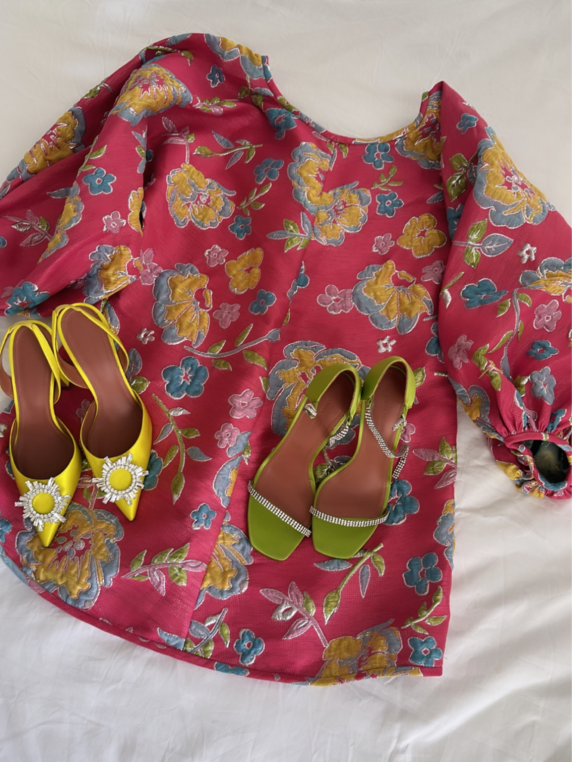 Easter Sunday decisions…yellow or green shoes 🤔

#springdress
#weddingguest

#LTKshoecrush #LTKSeasonal #LTKwedding