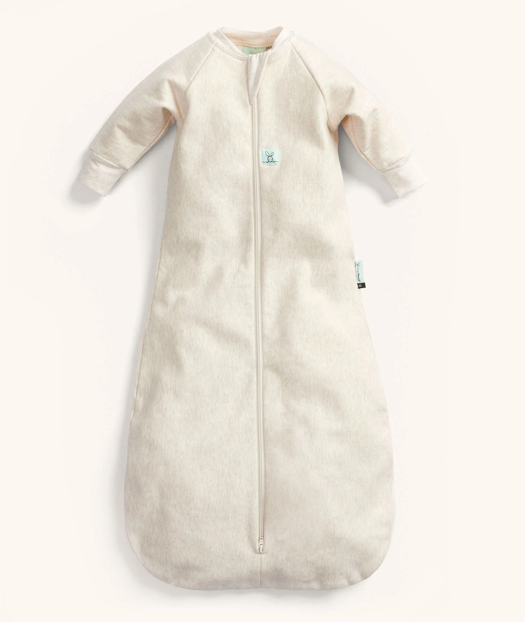 Sleep Sack 1.0 TOG Sleeved Oatmeal Marle | ergoPouch US