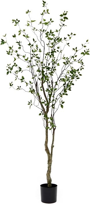 Nearly Natural 8ft Minimalist Citrus Artificial Tree | Amazon (US)