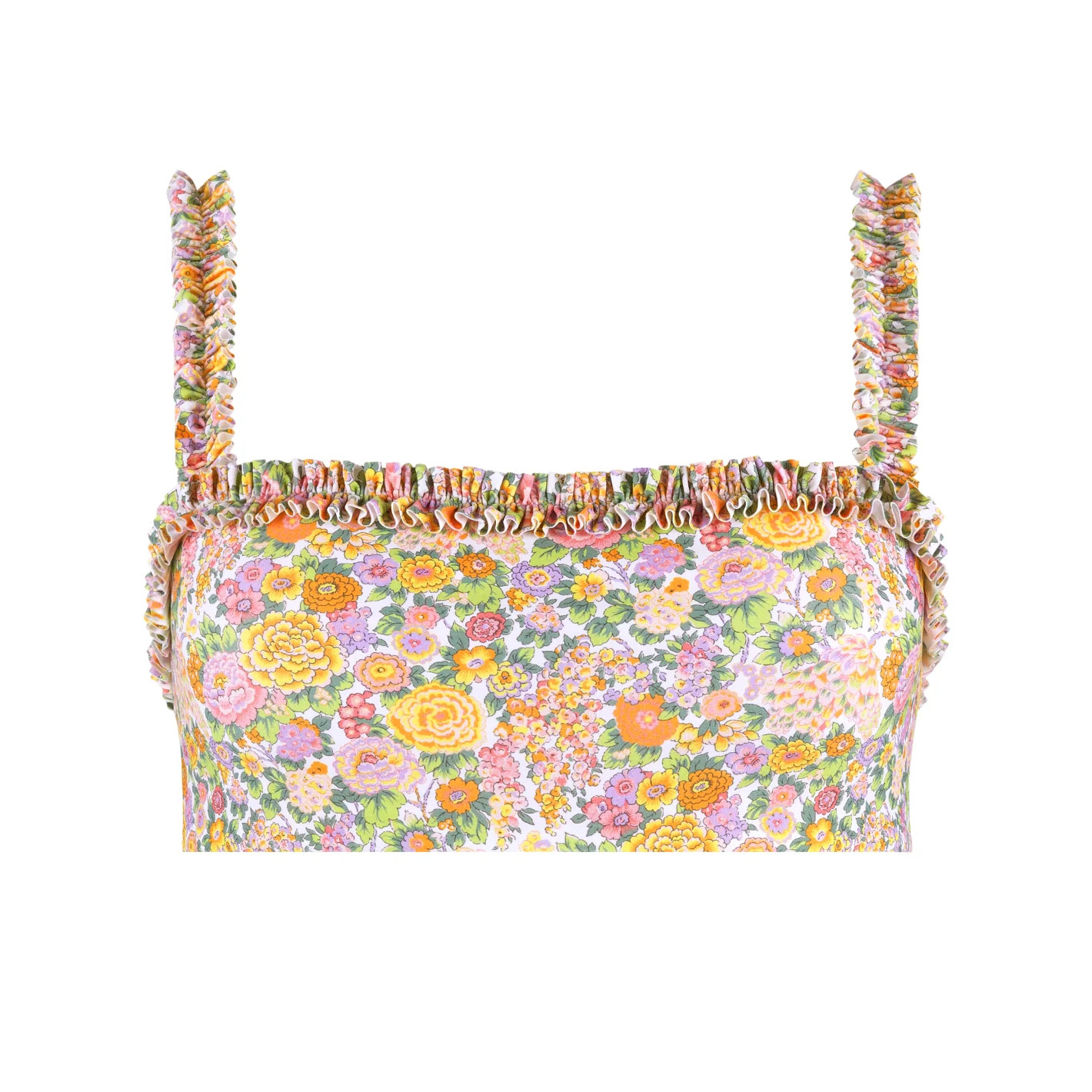 women's Elysian Day bandeau bikini top | minnow