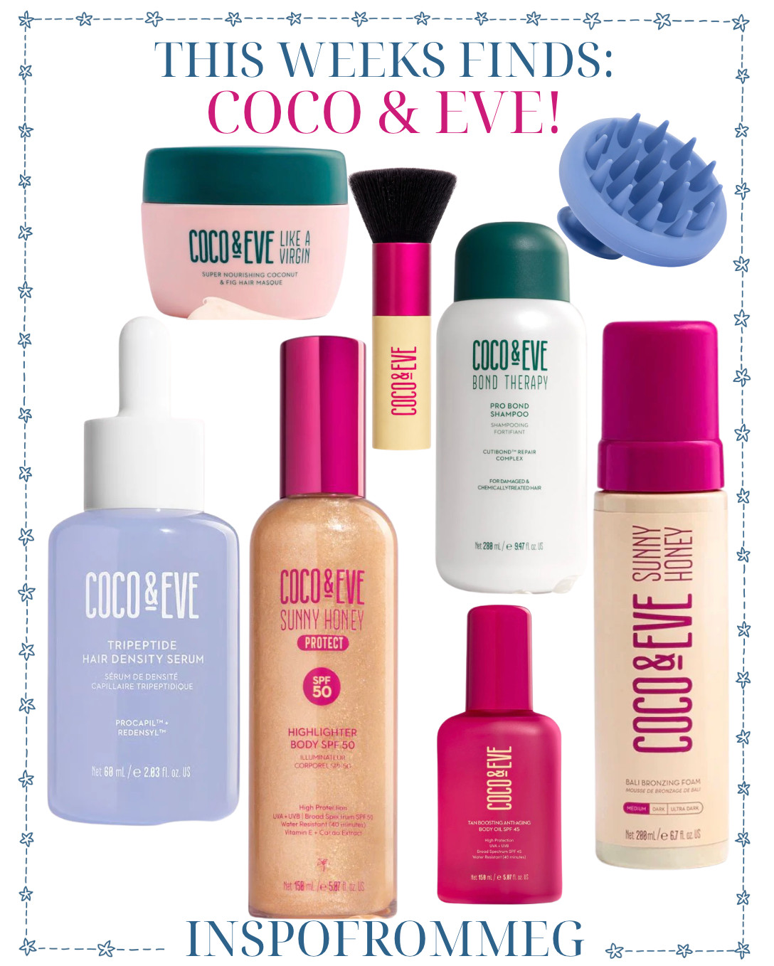 #ad #sponsored @cocoandeve Coco & Eve, Coco & Eve Like A Virgin Hair Masque, Coco & Eve Sunny Honey, self tan, self tanner, Bali bronzing foam, tanning mousse, tan boosting body oil, body oil SPF, SPF 45, SPF 50, body highlighter, shimmer body oil, glowing skin, summer glow, bronzed skin, vacation beauty, beach essentials, tanning routine, sun kissed glow, fake tan, streak free tan, tropical beauty, hair care, hair mask, deep conditioning treatment, damaged hair repair, bond therapy shampoo, bond repair, healthy hair, glossy hair, hair growth serum, hair density serum, scalp massager, scalp care, hair wellness, beauty favorites, beauty finds, skincare and haircare, summer beauty must haves, Sephora beauty, Ulta beauty, beauty routine, self care, beauty lover, clean girl aesthetic, vacation essentials, travel beauty, resort wear beauty, pool day essentials, beach vacation, glowy skin routine, tanning essentials, beauty influencer favorites, trending beauty, viral beauty products, LTK beauty, LTK finds, Amazon beauty finds, summer skincare, beauty haul, beauty recommendations, feminine aesthetic, girly favorites, beauty content creator, get ready with me, GRWM, vacation glow, bronzing products, haircare favorites, beauty must haves 2026. 

 #LTKgrwm #LTKselfcare #LTKBeauty