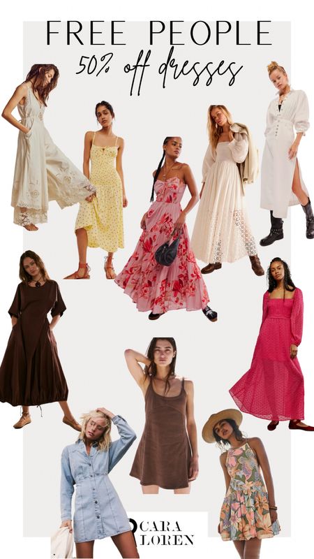 Dying at all the cute dresses that Free People has on sale for 50% off! 

#LTKFestival #LTKParties #LTKSaleAlert
