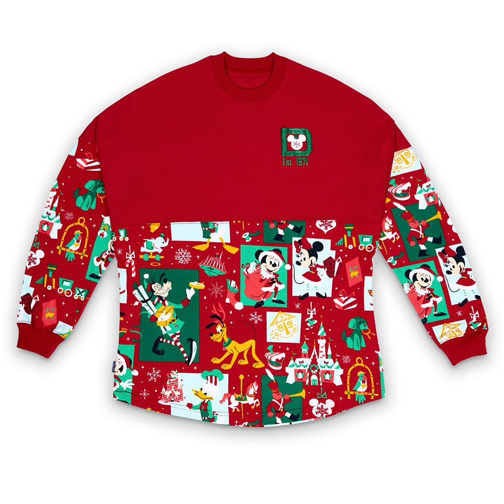 Santa Mickey Mouse and Friends Holiday Spirit Jersey for Adults Walt Disney World | Disney Store