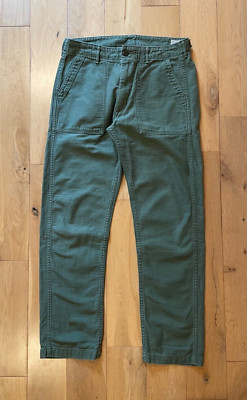 orSlow Slim Fit US Army Fatigue Pants Size 2 (32") Made In Japan  | eBay | eBay UK