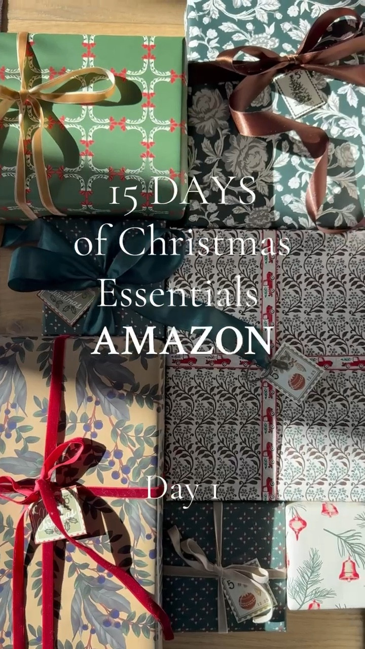 Christmas essentials on Amazon! Gift wrapping must haves.

#LTKHoliday #LTKFindsUnder50 #LTKGiftGuide