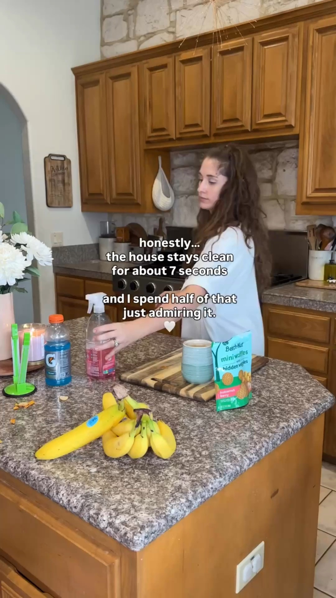 Every time I clean the house I get about 7 seconds to enjoy it before life happens again and the kids destroy it. 😂

#cleanwithme 
#millenialmom 
#relatablemomlife 
#realmomlife 
#momhumor

#LTKdayinmylife #LTKmomlife #LTKvlog