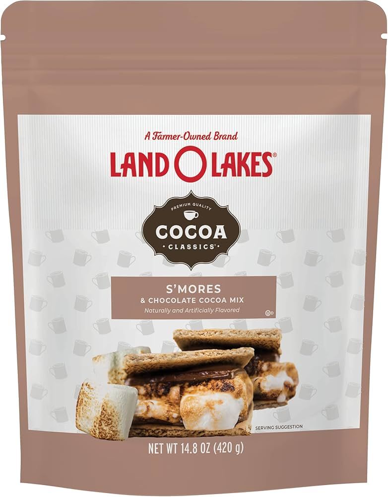 Land O Lakes Cocoa Classics S'mores Cocoa Mix Pouch, 14.8 Ounce (Pack of 1) | Amazon (US)