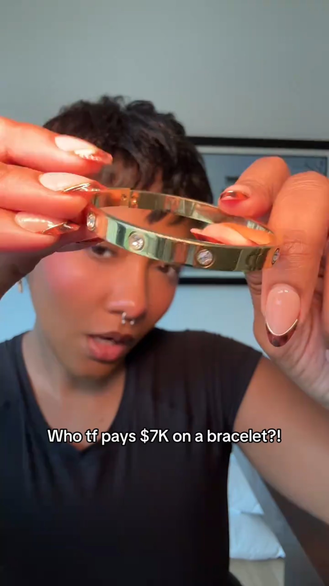 Maybe one day I'll be at the level where I can drop $7k on a bracelet. 

#LTKgrwm #LTKValentine #LTKootd