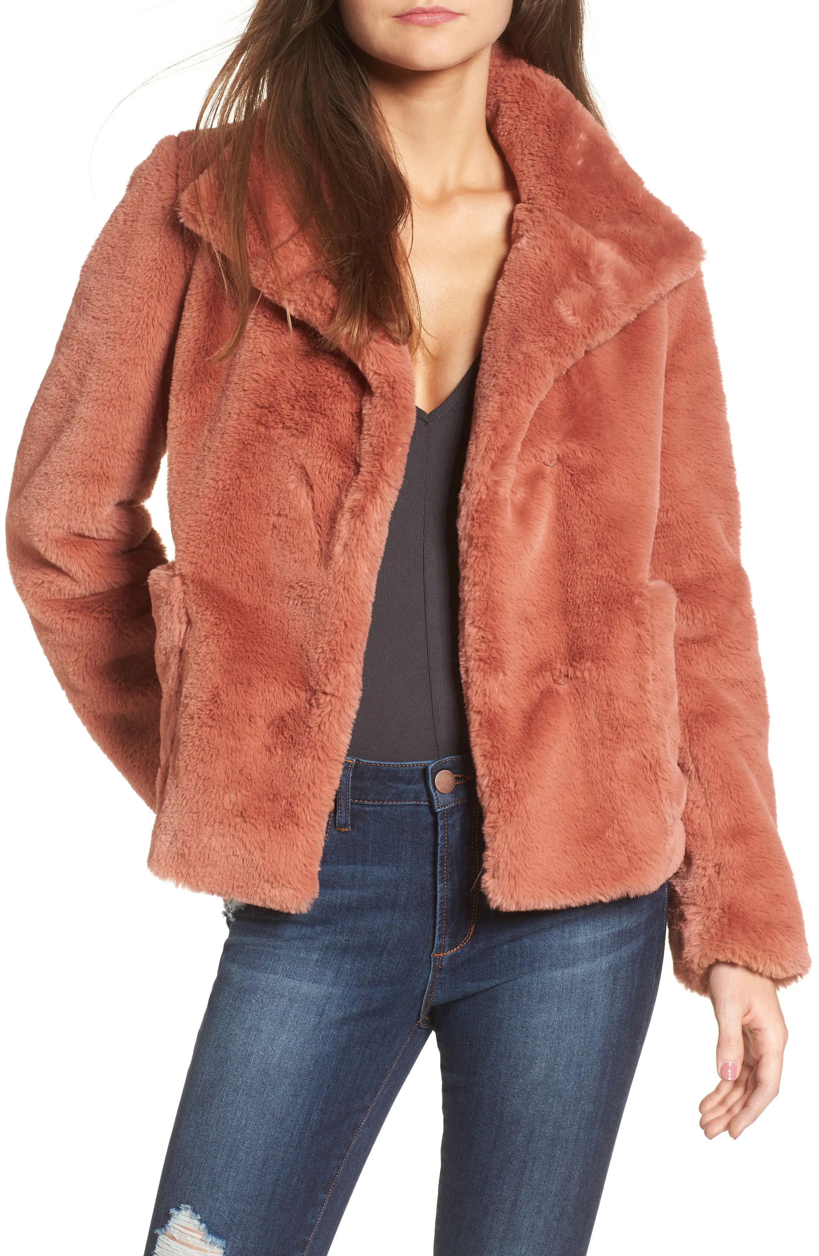 Fur-Fect Faux Fur Jacket | Nordstrom