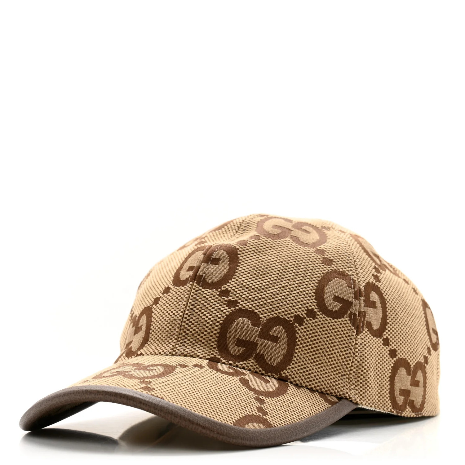 Monogram Jumbo GG Baseball Hat XL 59 Camel Ebony | FASHIONPHILE (US)