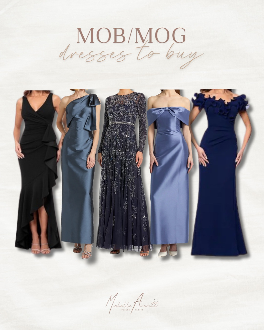 These elegant MOB/MOG options are perfect for making you feel special on the big day!

These polished Mother of the Bride and Mother of the Groom dresses feature timeless blue and black styles, including a touch of sparkle, silk fabrics, and ruffle details.

wedding style, mother of the bride, mother of the groom, petite fashion, fashion over 40 

 #LTKOver40 #LTKPetite #LTKWedding