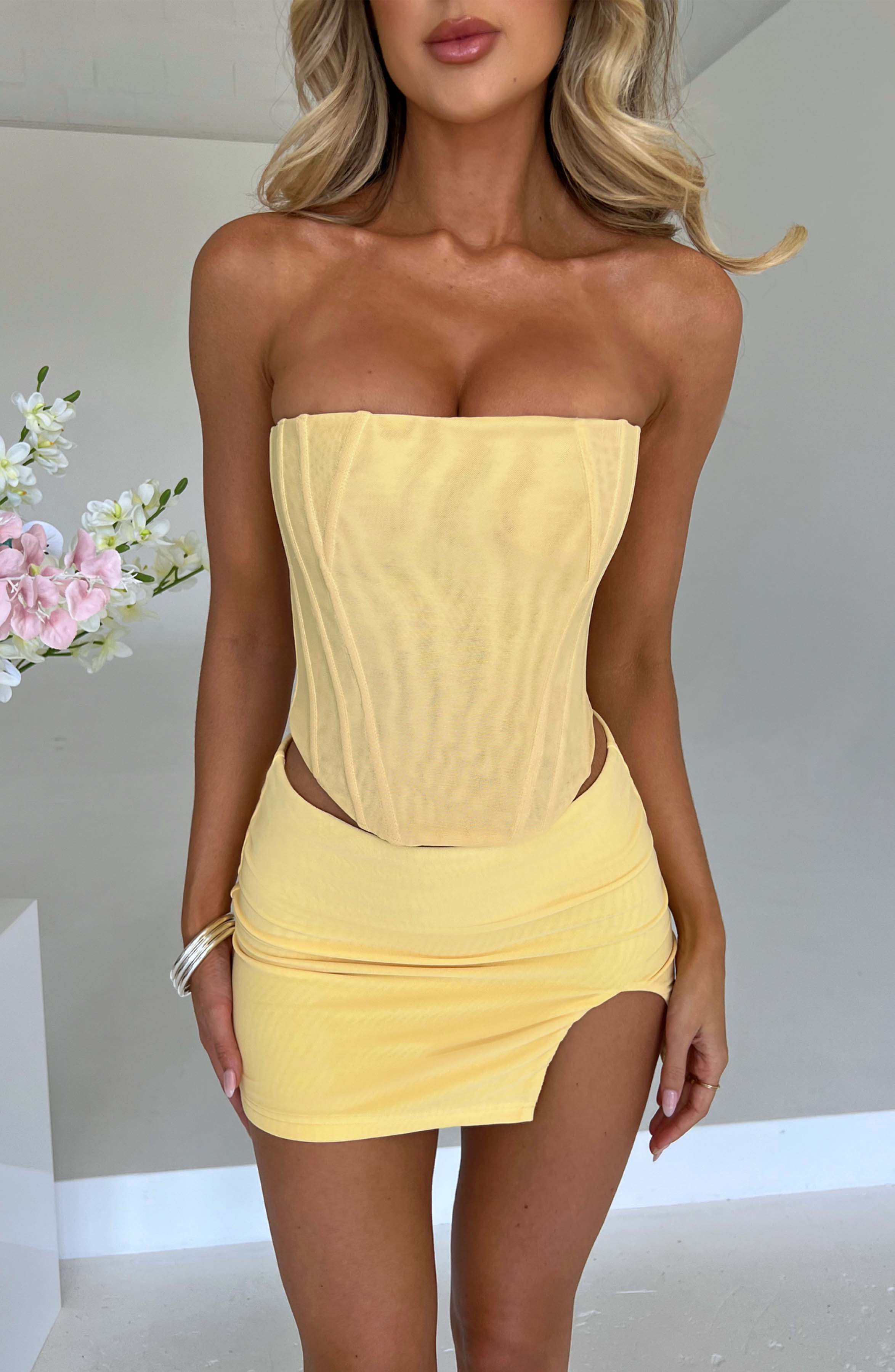 Cami Corset - Lemon | Babyboo (global)