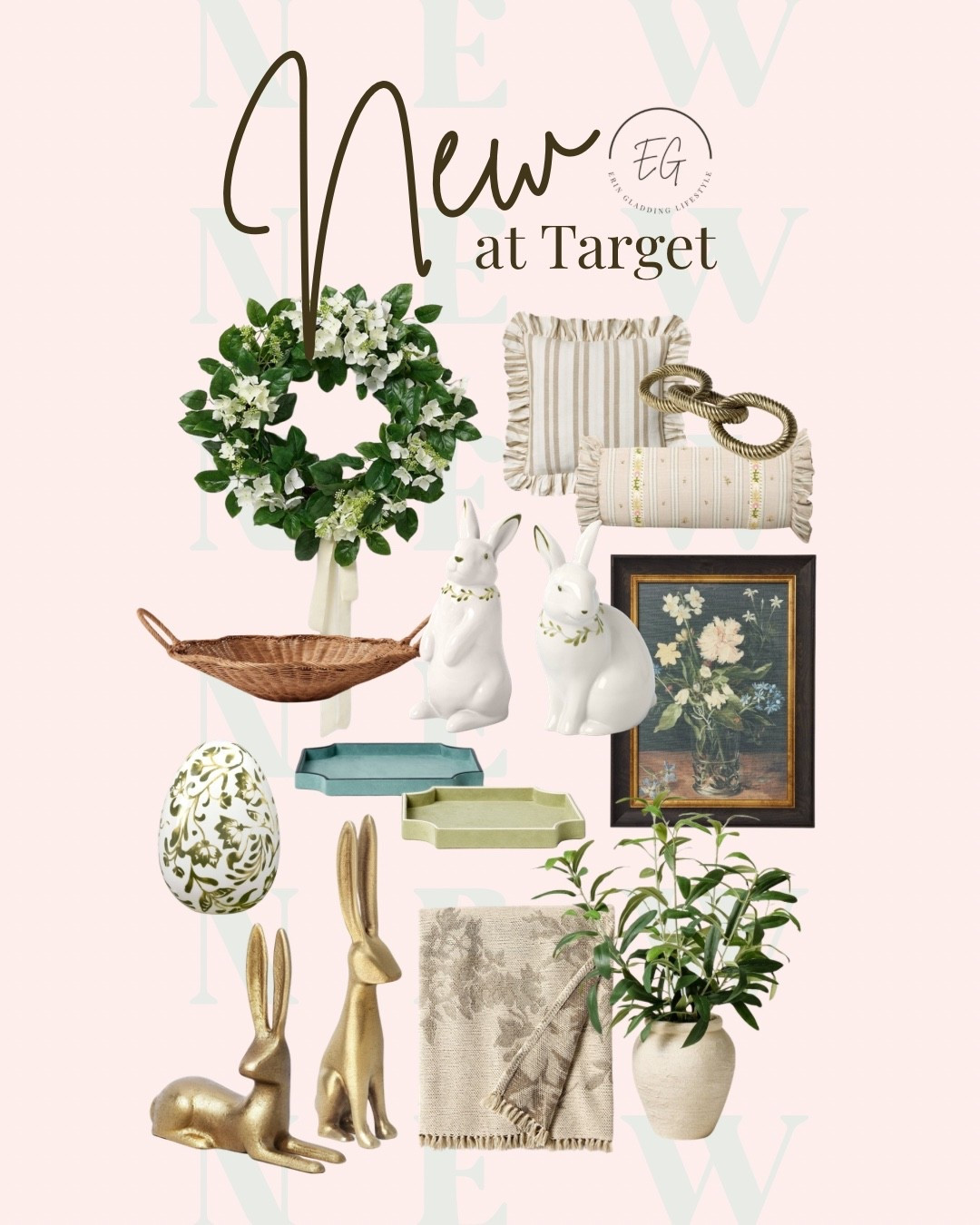 Kind of in love with all of this spring home decor from Target. Makes my bunny obsessed heart happy! What do we think of the gold modern bunnies? 

#LTKhome #LTKSeasonal #LTKfindsunder50