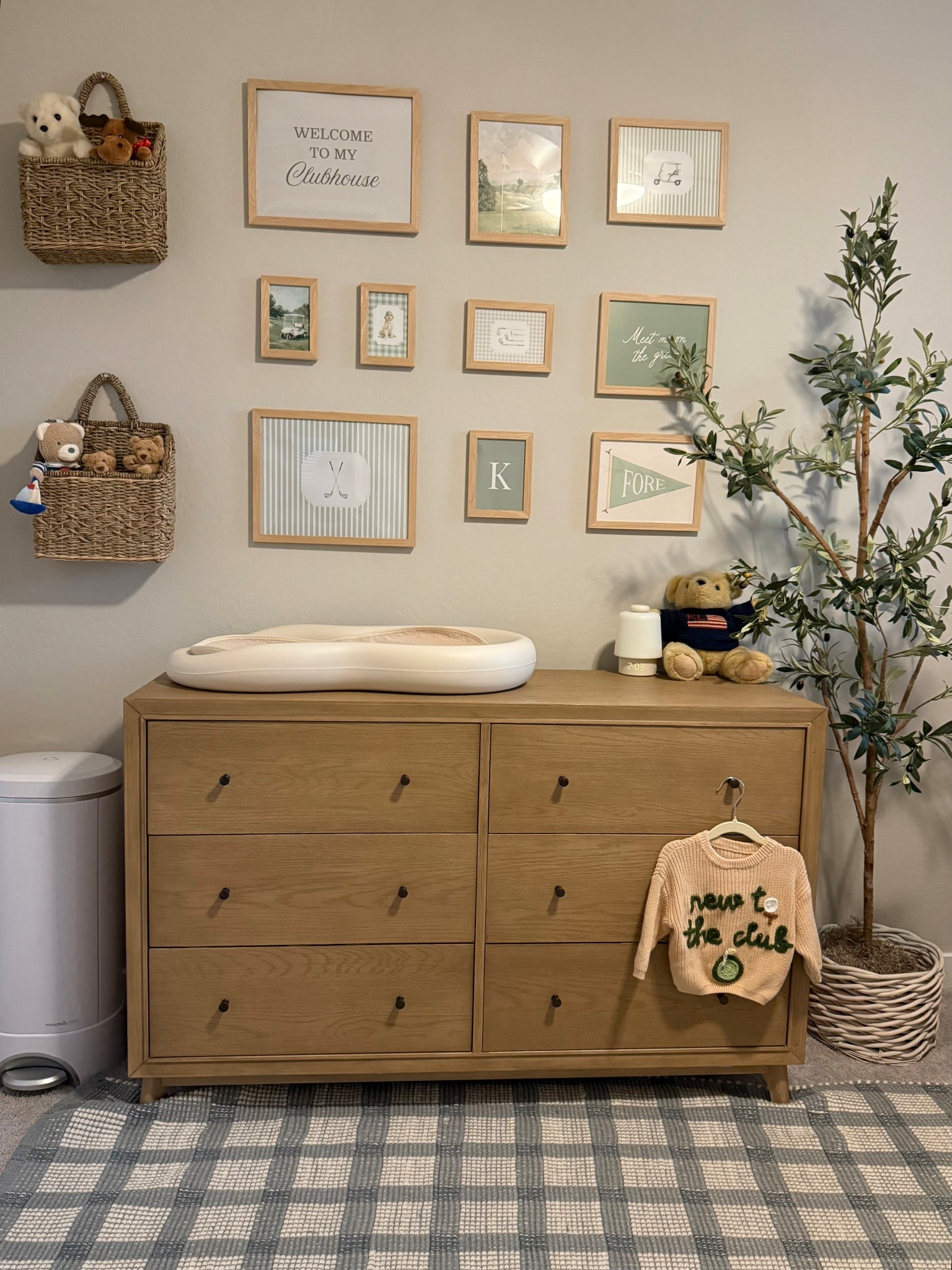Golf and bear themed baby boy nurseryy

#LTKBaby #LTKKids #LTKHome