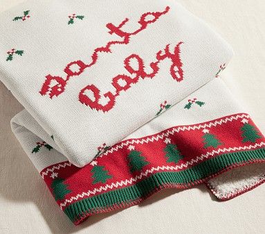 Santa Baby Blanket | Pottery Barn Kids