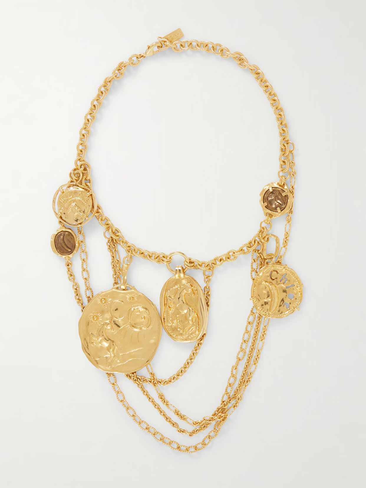 Chloé - Gold-tone Necklace - One size | NET-A-PORTER (US)