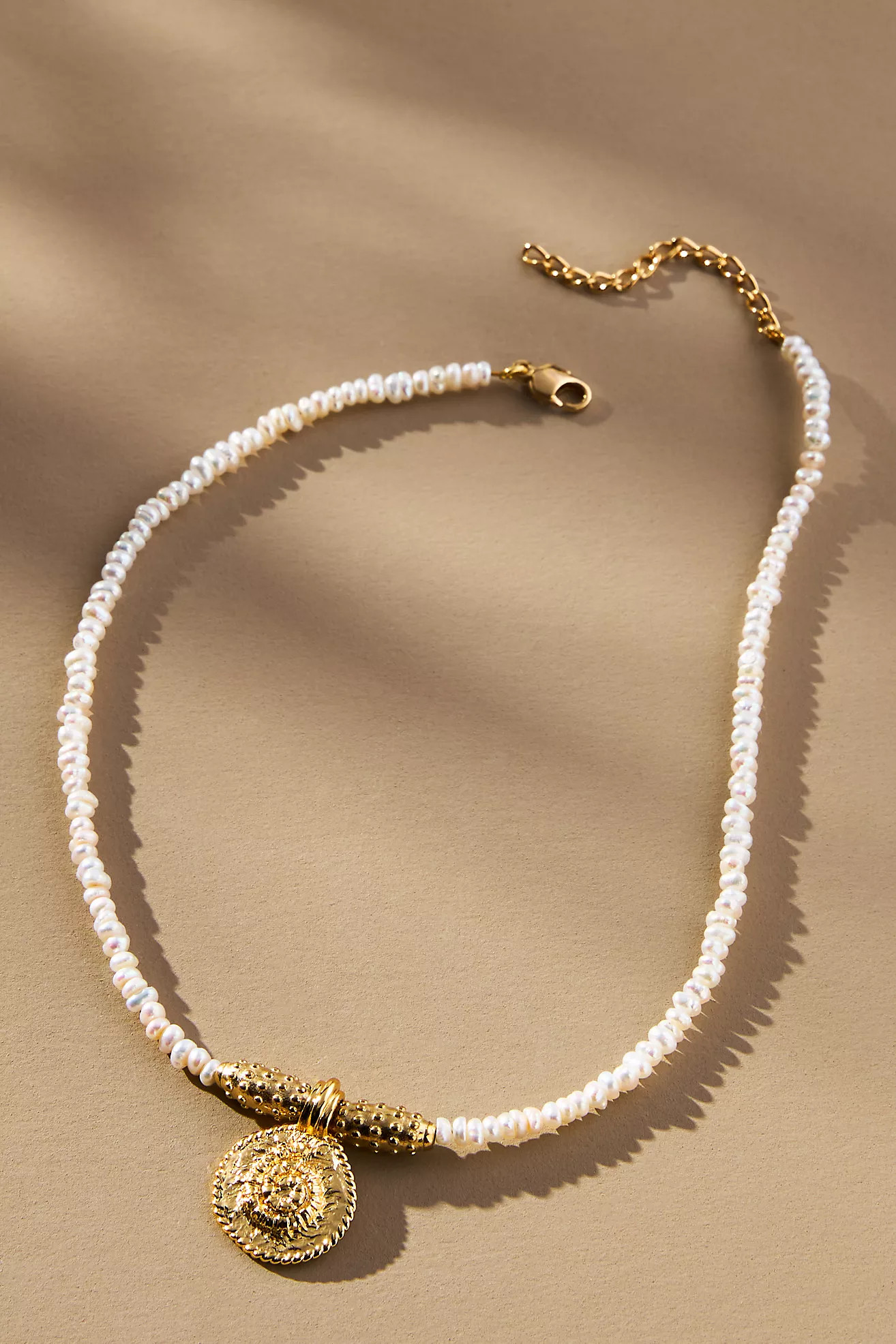 By Alona Adella Beaded Pearl Charm Necklace | Anthropologie (US)