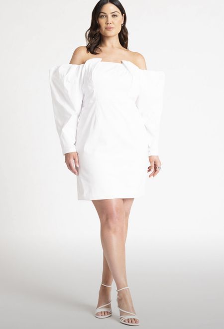 Plus size bridal shower dress ideas! If you are looking for a chic party white dress for your pre wedding events. You need to check out this stunning dress. For the bride that's oh-so-chic, check out this beautiful white dress for your bridal shower, engagement shoot or photo shoot. White dresses are a Bride to Be’s favorite fashion piece for all her prewedding events from engagement party/ shoots, bridal shower, and other events.  #engagementoutfit #bridestyle #bridefashion #bridalshoweroutfitideas #elegantdress #engagementphotooutfit #bridetobe #2023bride #instabride  #whitedress #wedding #bridalwear #instabride #bridegroom #bridalshowerdress#LTKMostLoved

#LTKplussize #LTKwedding #LTKparties