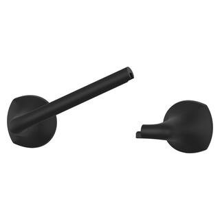 Pfister Ladera Toilet Paper Holder in Matte Black BPH-LR0B - The Home Depot | The Home Depot