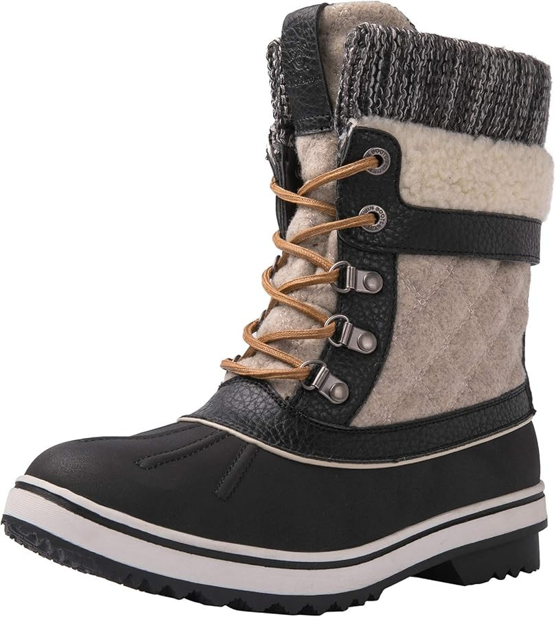 GLOBALWIN Women's Waterproof Winter Boots Snow Boots For Women | Amazon (US)