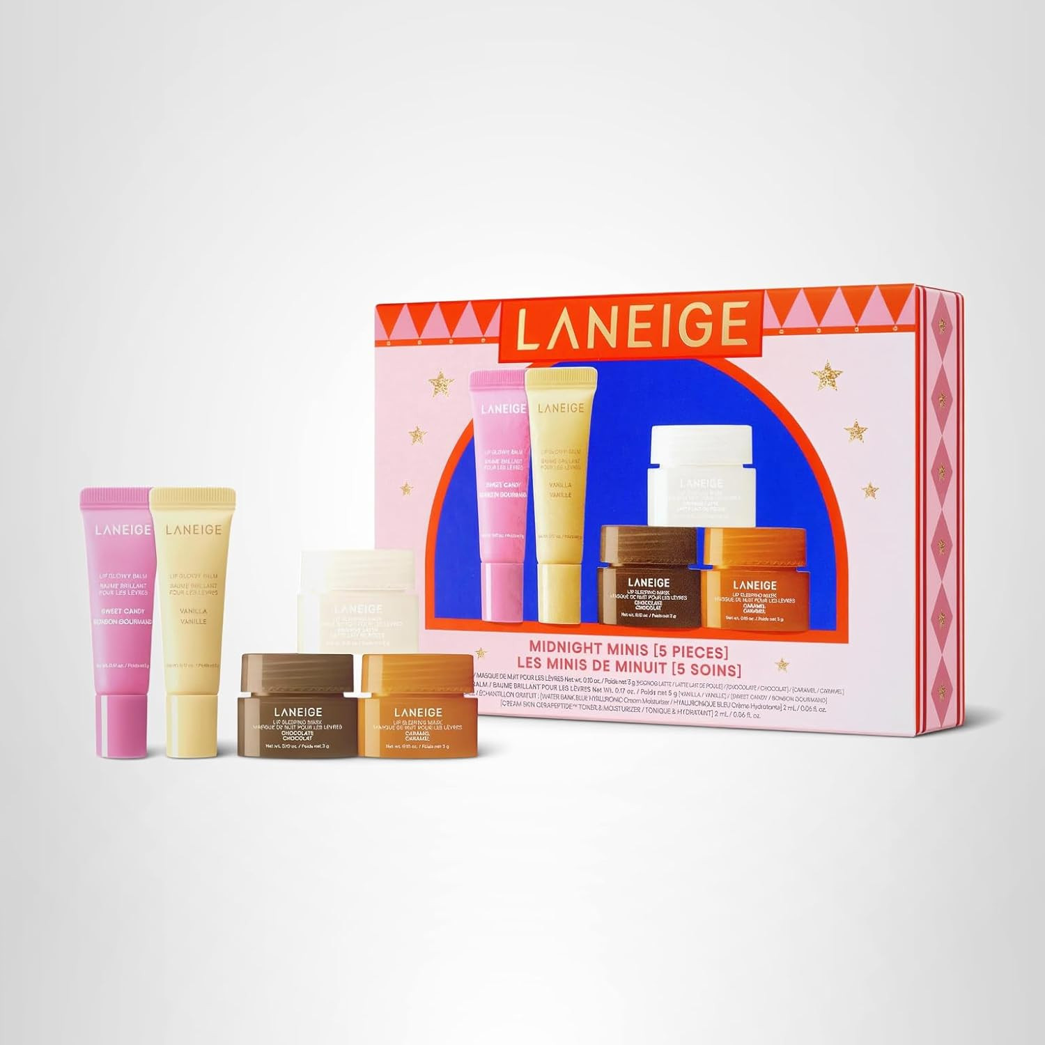 Laneige Skincare & Lip Care Holiday Gift Sets – Lip Mask, Water Bank, Lip Glowy Balm – Beauty... | Amazon (US)
