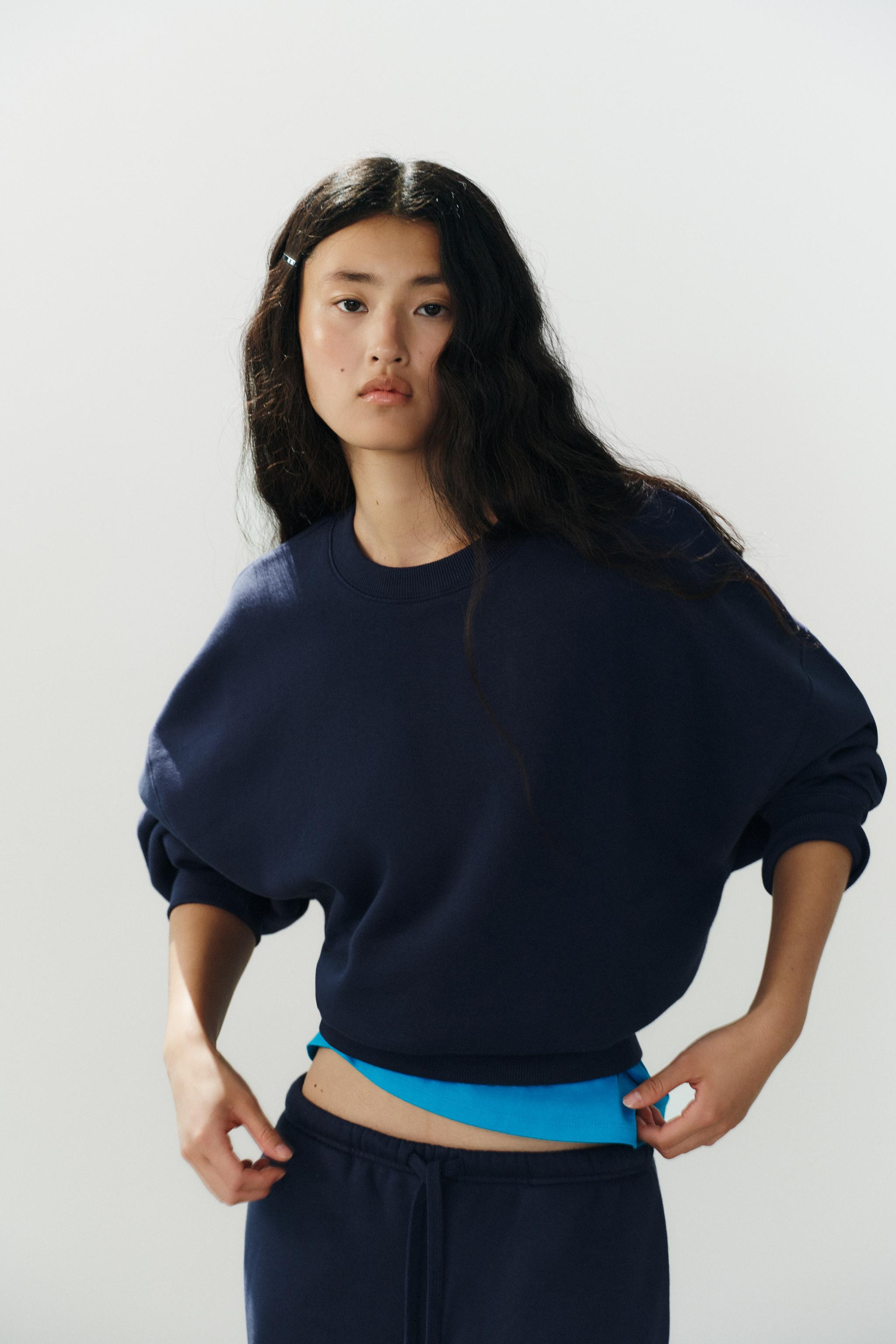 BASIC PLUSH SWEATSHIRT | Zara UK