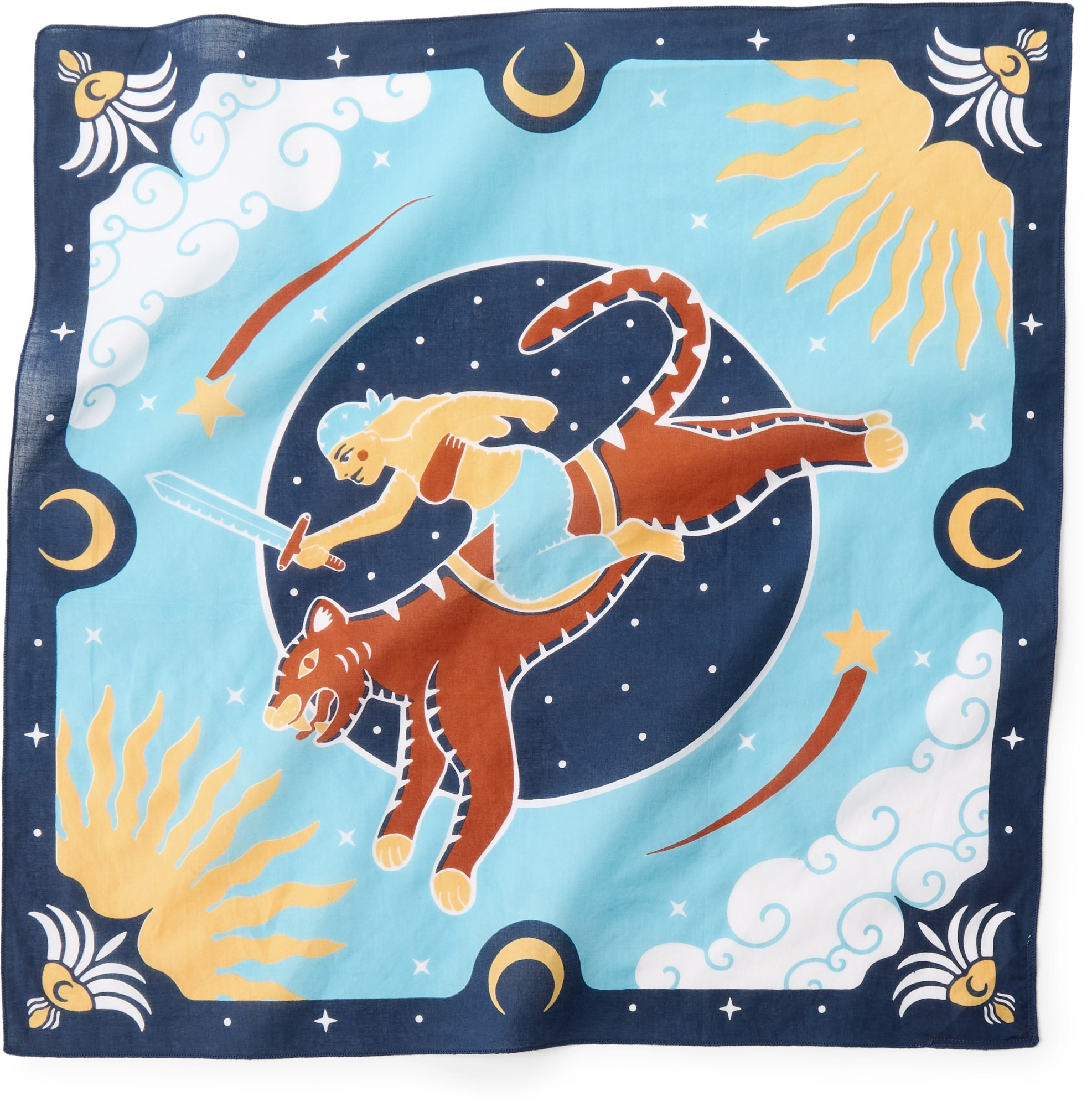 BANDITS Tiger & Lady Bandana Blue | REI
