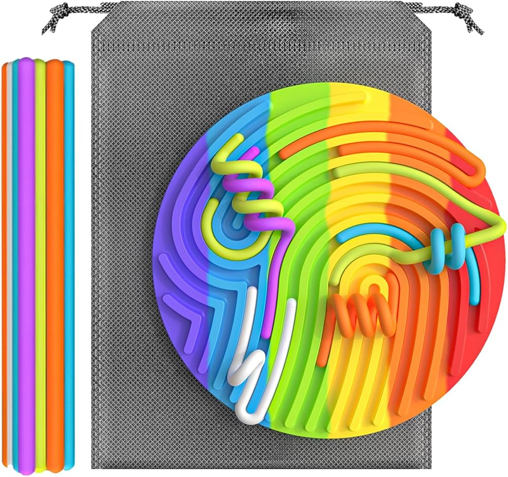 Sensory Fidget Ball Toys,Sensory Activity Board Ball for Calming,Stress,Anxiety,Autistic,ADHD Cal... | Amazon (US)
