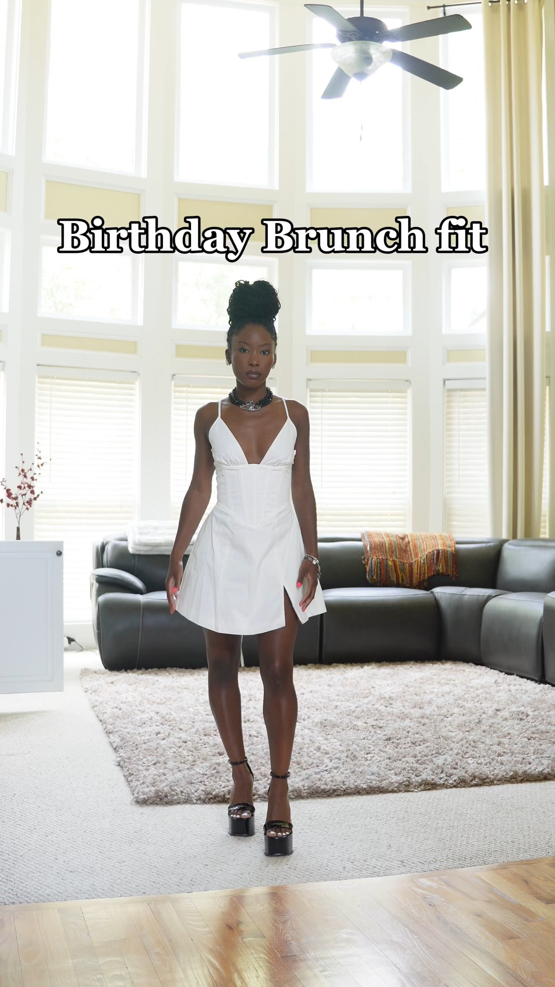 Birthday behavior with a white mini dress 🌟 Louis Vuitton heels + baby boo dress 

#LTKU #LTKStyleTip #LTKShoeCrush