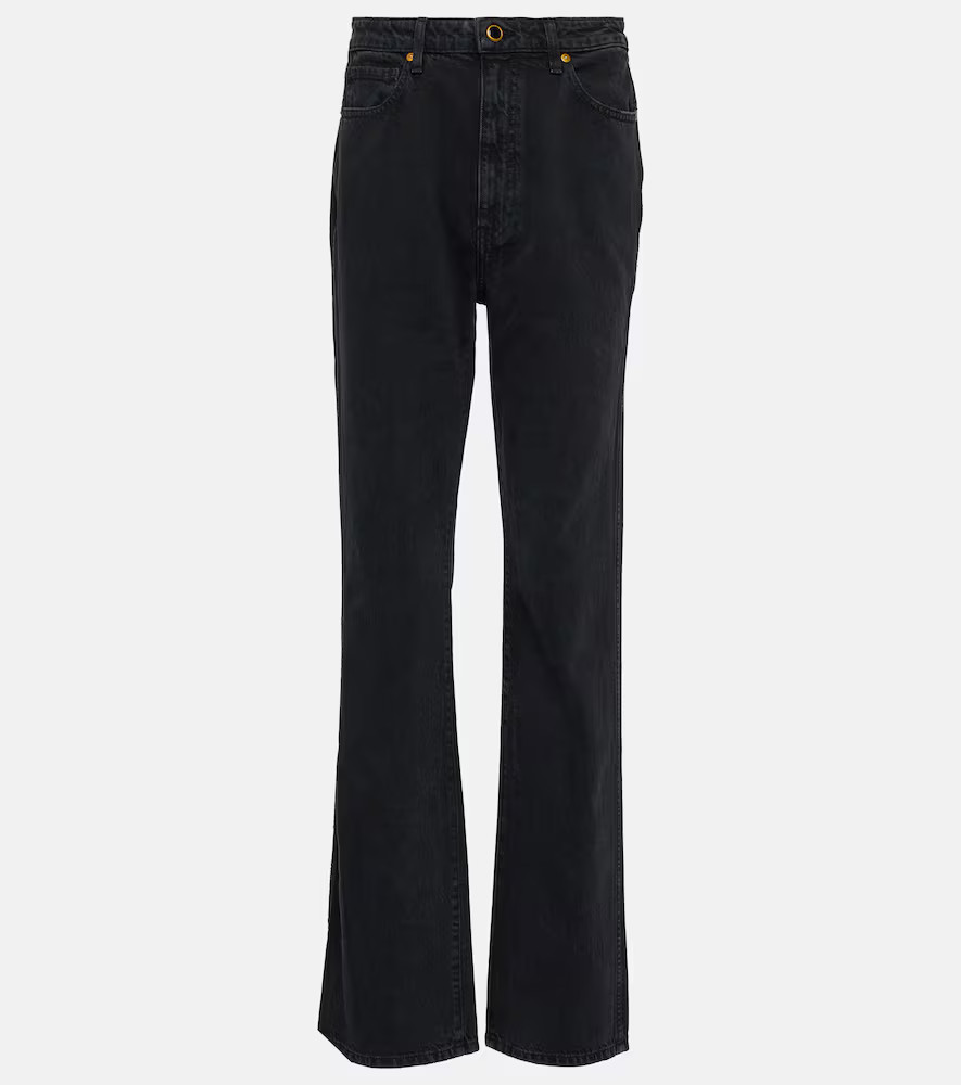 Khaite Danielle high-rise straight jeans | Mytheresa (UK)